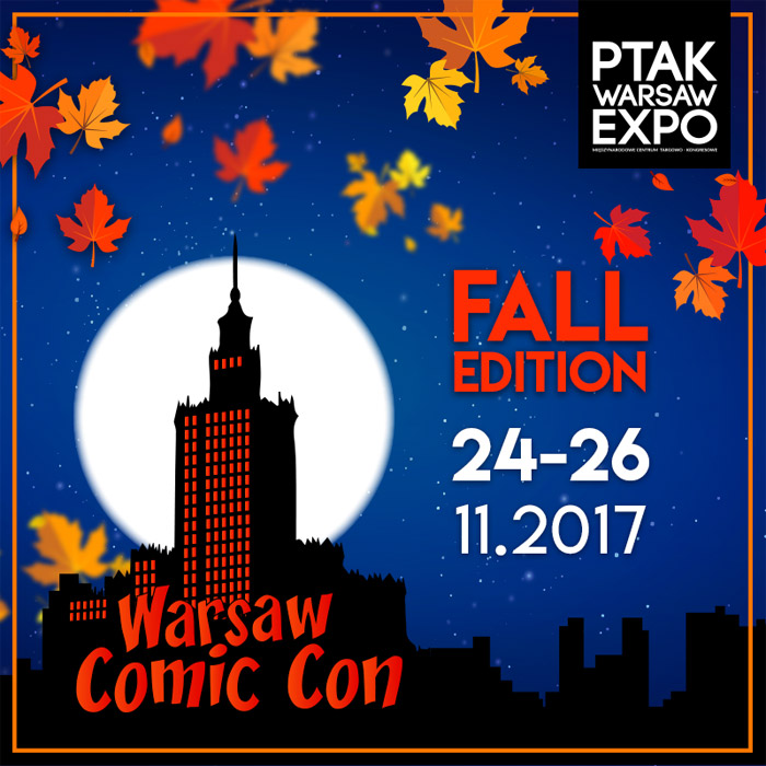 Fantastyka - News - Ruszyła sprzedaż biletów na jesienną edycję Warsaw Comic Conu, znamy kolejnych gości wydarzenia
