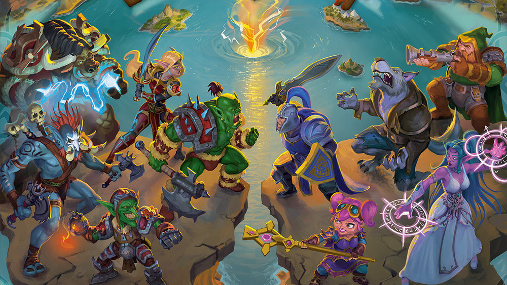 Gry - News - Days of Wonder zapowiedziało grę planszową Small World of Warcraft