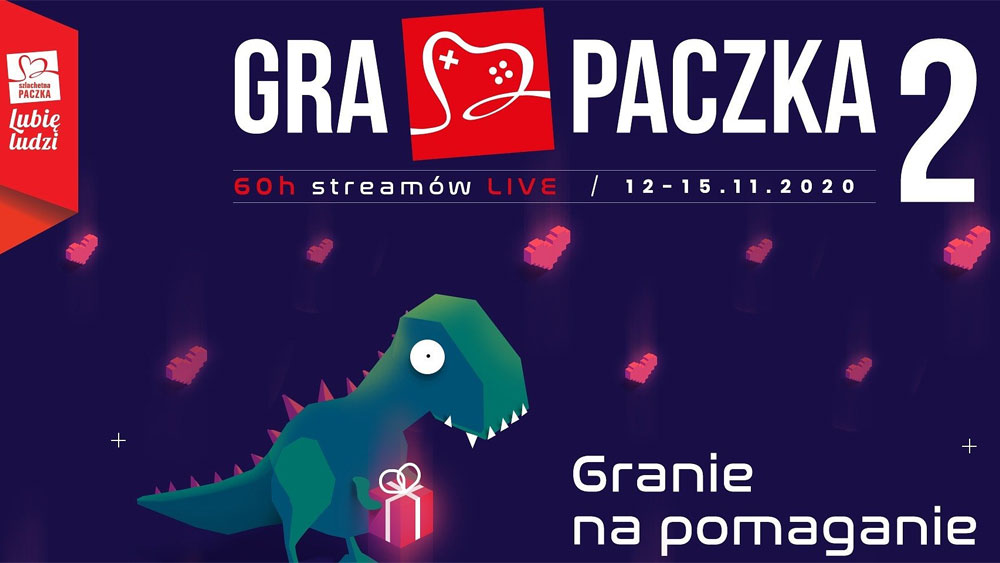 Gry - News - Charytatywny stream Gra Paczka rusza już dzisiaj!