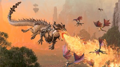 Gry - News - Imperium Kataju kontra Tzeentch. Bitwa o Wielki Bastion przedstawiona na nowym gameplayu z Total War: Warhammer III