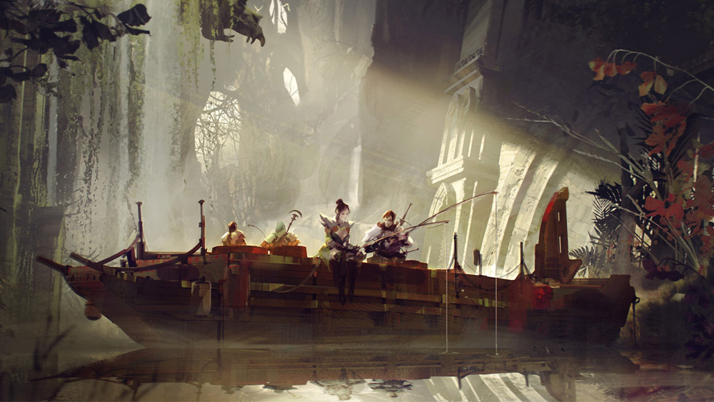 Gry - News - Nowy zwiastun Guild Wars 2: End of Dragons przedstawia wędkarstwo i łodzie