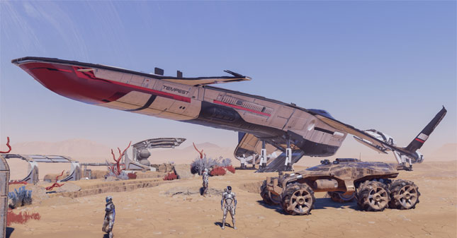 Gry - News - Dziewięć nowych screenów z Mass Effect: Andromedy