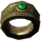 Gry cRPG - Przewodnik - TES V: Skyrim - Ekwipunek - Ubrania - Pierścienie - Złoty pierścień ze szmaragdem