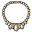 Wiedźmin - Biżuteria - Złoty naszyjnik z diamentami