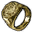 Wiedźmin - Biżuteria - Złoty sygnet