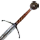 Gry cRPG - Przewodnik - Wiedźmin 2: Zabójcy królów - Ekwipunek - Broń - Miecze srebrne - Wiedźmiński miecz srebrny