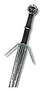 Gry cRPG - Przewodnik - Wiedźmin 3: Dziki Gon - Ekwipunek - Miecze srebrne - Srebrny miecz wiedźmińskiego cechu żmii
