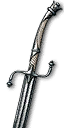 Gry cRPG - Przewodnik - Wiedźmin 3: Dziki Gon - Ekwipunek - Miecze stalowe - Stalowy elfi miecz