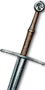 Gry cRPG - Przewodnik - Wiedźmin 3: Dziki Gon - Ekwipunek - Miecze stalowe - Ulepszony stalowy miecz wiedźmińskiego cechu kota