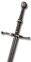 Gry cRPG - Przewodnik - Wiedźmin 3: Dziki Gon - Ekwipunek - Miecze stalowe - Wysmienity stalowy miecz wiedźmińskiego cechu niedźwiedzia