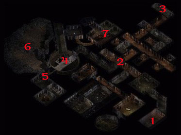 Enklawa Magii - Baldur's Gate 2 - Solucja - Wzgórza Wichrowych Włóczni
