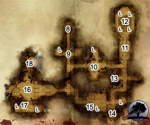 cRPG - Dragon Age: Początek - Solucja - Las Brecilian, niższy poziom ruin