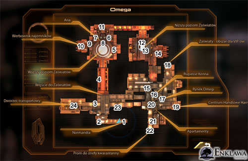 Gry cRPG - Solucja i poradnik - Mass Effect 2 - Eksploracja - Omega