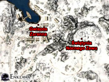 Gry cRPG - Solucja i poradnik - The Elder Scrolls V: Skyrim - Daedry - Koszmar na jawie - Świątynia Nocnego Zewu, mapa