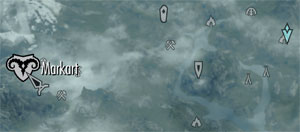 Gry cRPG - Solucja i poradnik - TES V: Skyrim - Różne - Kopiec Buntownika - Reduta Czerwonego Orła, mapa