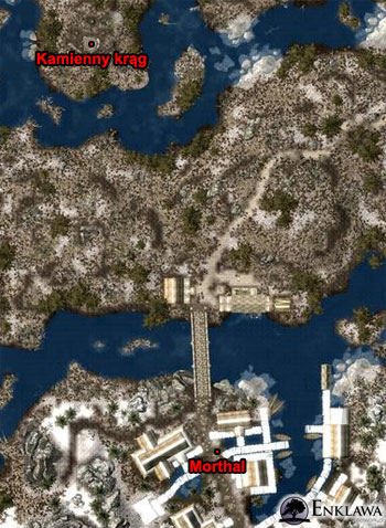 Gry cRPG - Solucja i poradnik - The Elder Scrolls V: Skyrim - Zadania poboczne - W świetle dnia - Kamienny krąg, mapa